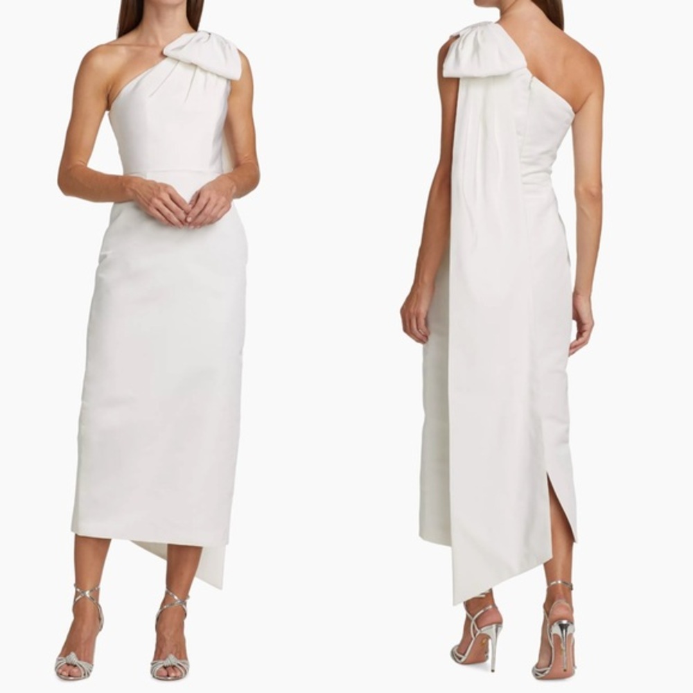Alexia María Anne Silk Faille Dress Size 0 $1150